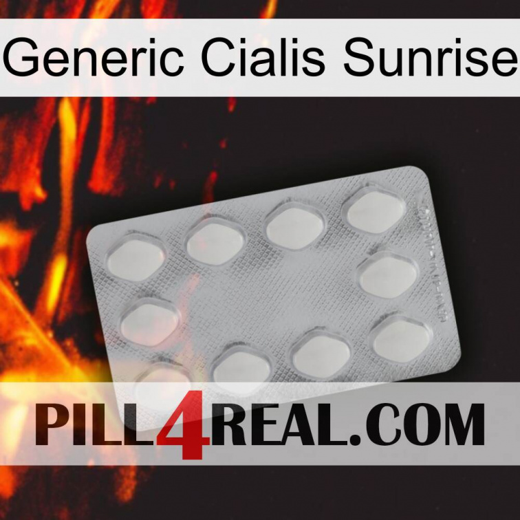 Generic Cialis Sunrise 16